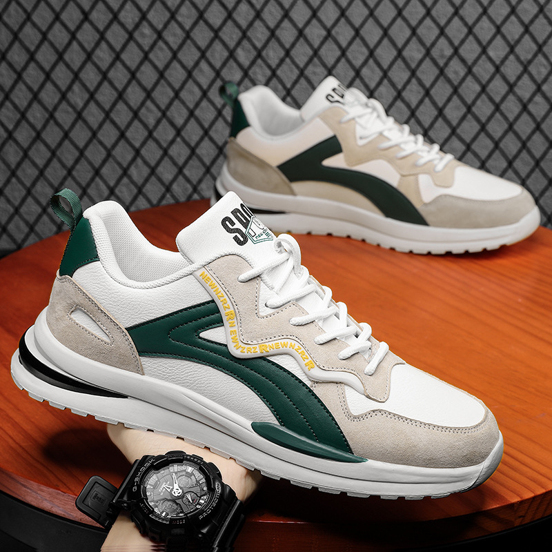 Zapatos de hombre verano 2024 nueva moda malla transpirable deportes casual correr juventud papá todo fósforo zapatos de moda