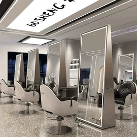 洗头床;美发镜台;美发椅