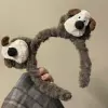 5993 Bristle grey hairband-dog
