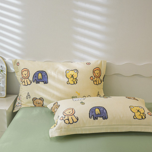 Winter and Autumn Nordic Style Thick Cotton Fleece Four-Piece Set All-Cotton Warm Bedding Three-Piece Set Wholesale Live Streaming