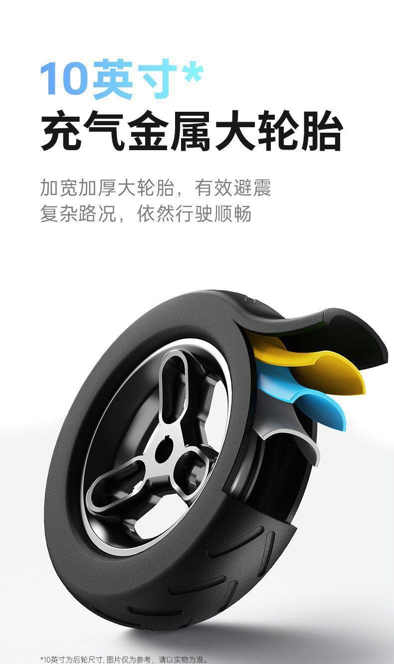 Smart Foldable Mobility Scooter for the Elderly, Safe Mobility Aid Vehicle for Picking up and Dropping Off Children, Long Range
