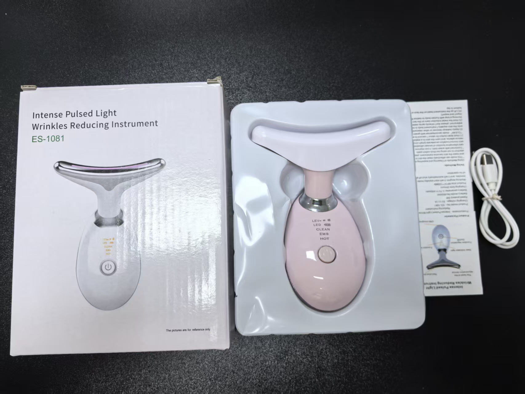 Instrumento de belleza del cuello, instrumento de belleza del cuello, instrumento de belleza del cuello, microcorriente, instrumento de masaje del cuello y la cara, instrumento de masaje del cuello contra las arrugas