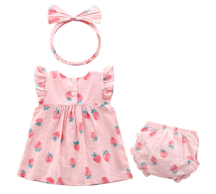 Simple Style Cartoon Cotton Baby Clothing Sets display picture 1