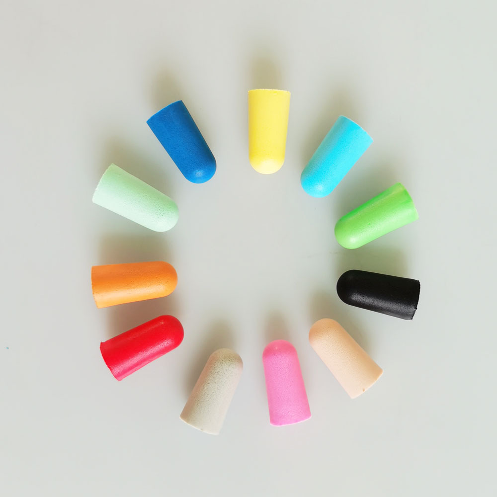 Foam earplugs隔音防噪睡眠新原料记忆慢回弹海绵耳塞 可定制包装