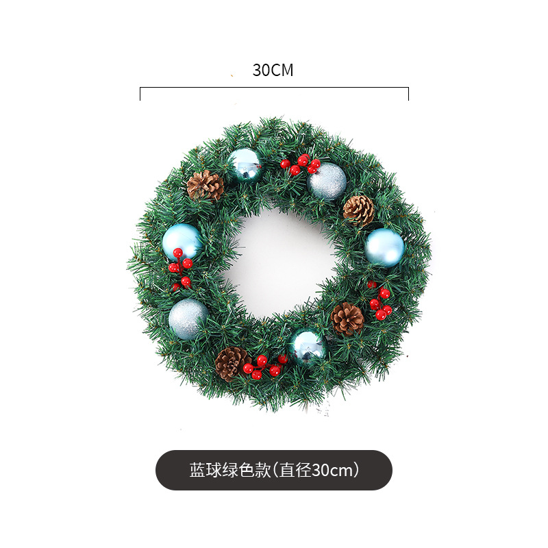 Amazon popular guirnalda de Navidad ratán 40/50/60cm decoración de Navidad Garland decoración escena diseño