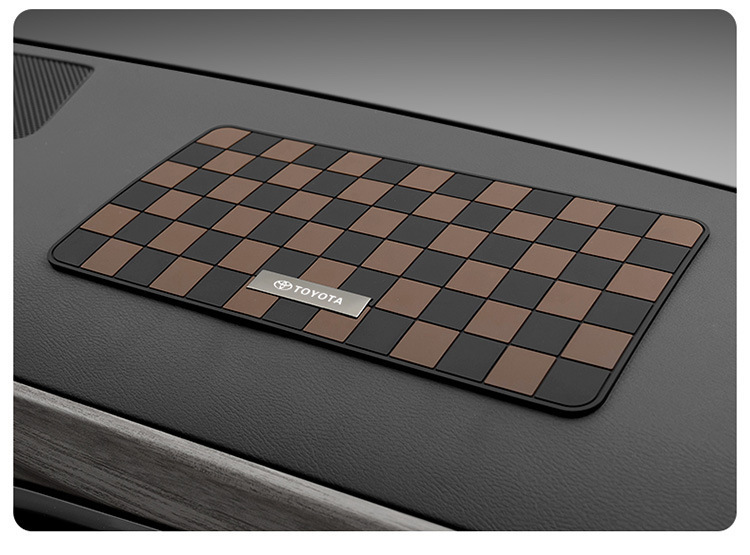 Cross-Border Car Anti-Slip Mat, Mobile Phone Holder, Strong Adsorption, High Temperature Resistance, Car Number Plate, Multi-Functional Ornament Storage