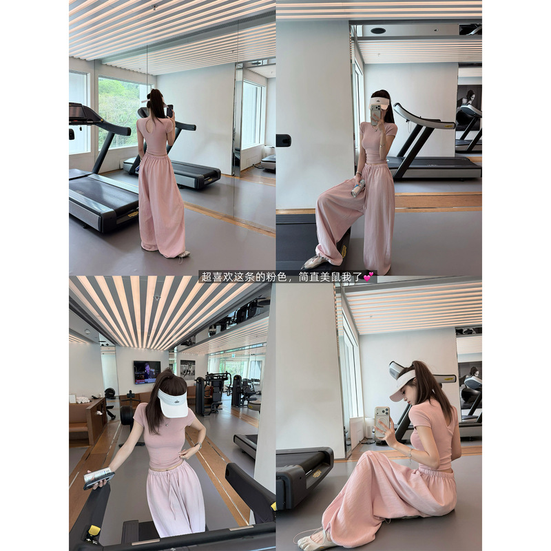 5134 # Superniniyy Milk Leather Lantern Pants & Washed Matte Milk Leather Drawstring Wide-Leg Pants