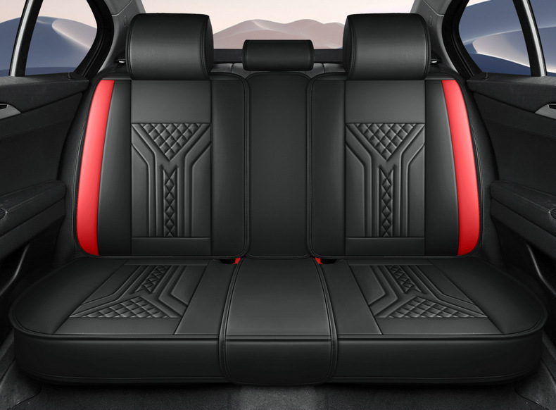 New Cross-Border Foreign Trade Car Seat Covers, Car Seat Cushions, All-Season Universal Full Leather Full-Cover Car Seat Cushions Wholesale