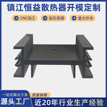 铝合金密齿散热器导热电源铝质散热片固态电子散热器可加工定制