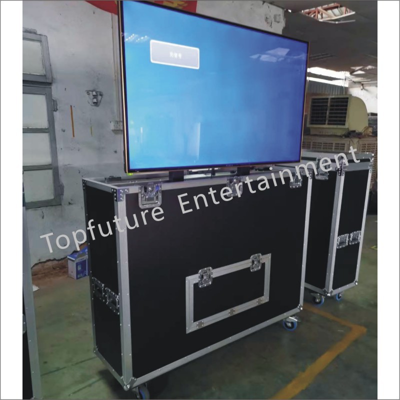 供应液压升降电视箱 演出箱 LED/LCD航空箱 出口品质器材箱航空箱