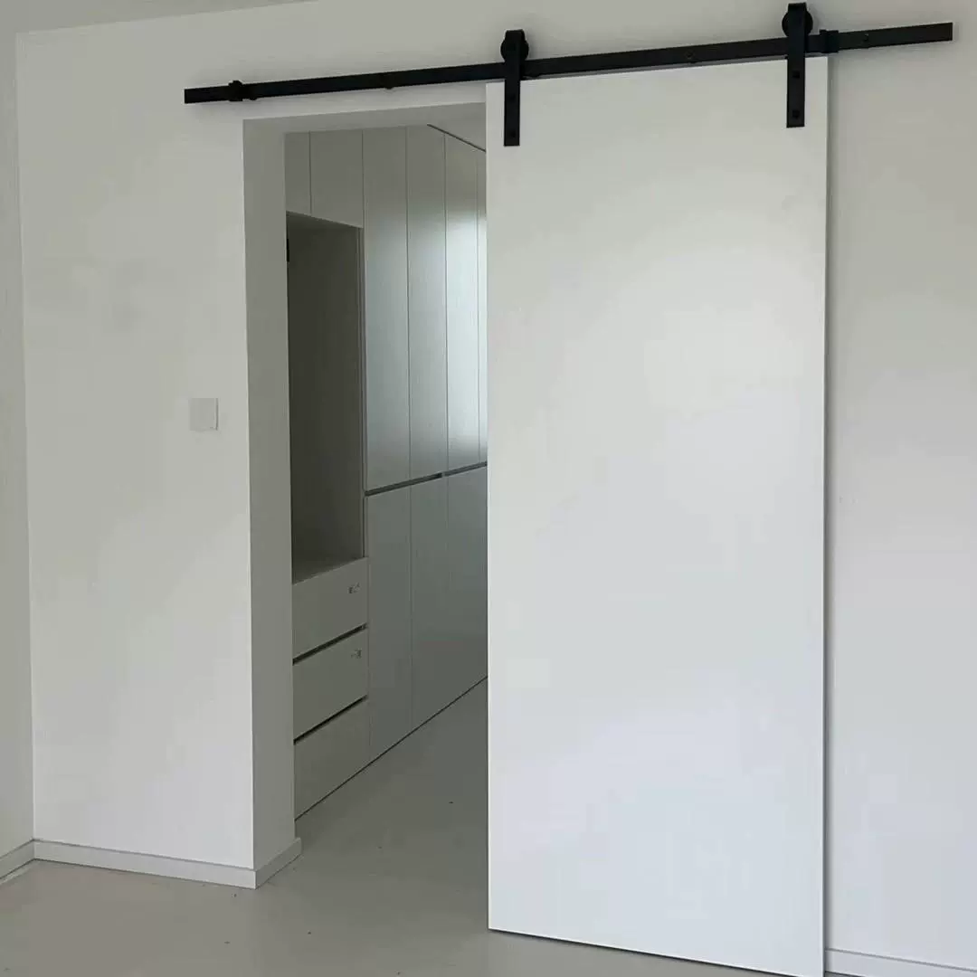 室内门谷仓门推拉门移门吊轨门实木复合门平移隐形门简约送货到家