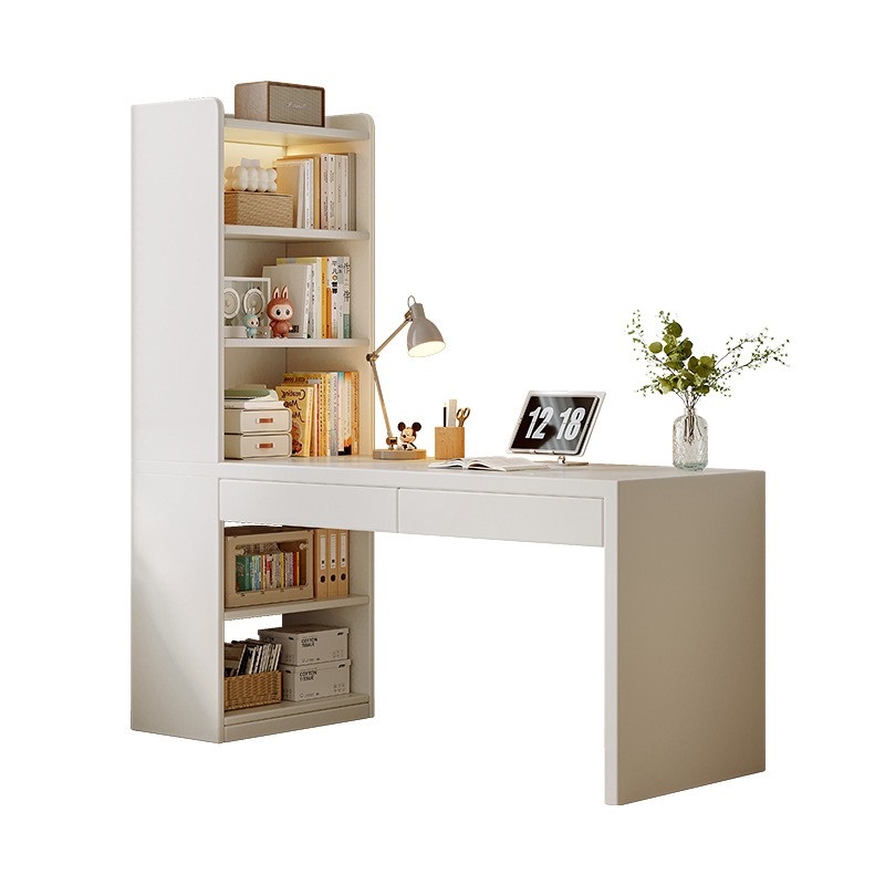 Escritorio de esquina, mesas de estudio 2 - en - 1, escritorio de dormitorio, escritorio de computadora, escritorio de escritorio, estante de escritorio.