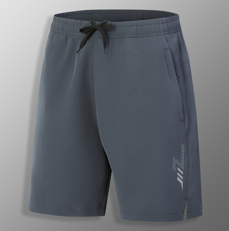 European Code [Summer Essential] Ice Silk Pants Men's Ultra-thin Casual Pants Plus Large Size Elastic Quick-drying Shorts Men's