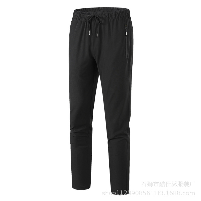 Sports quick dry spring summer thin breathable elastic trousers for…