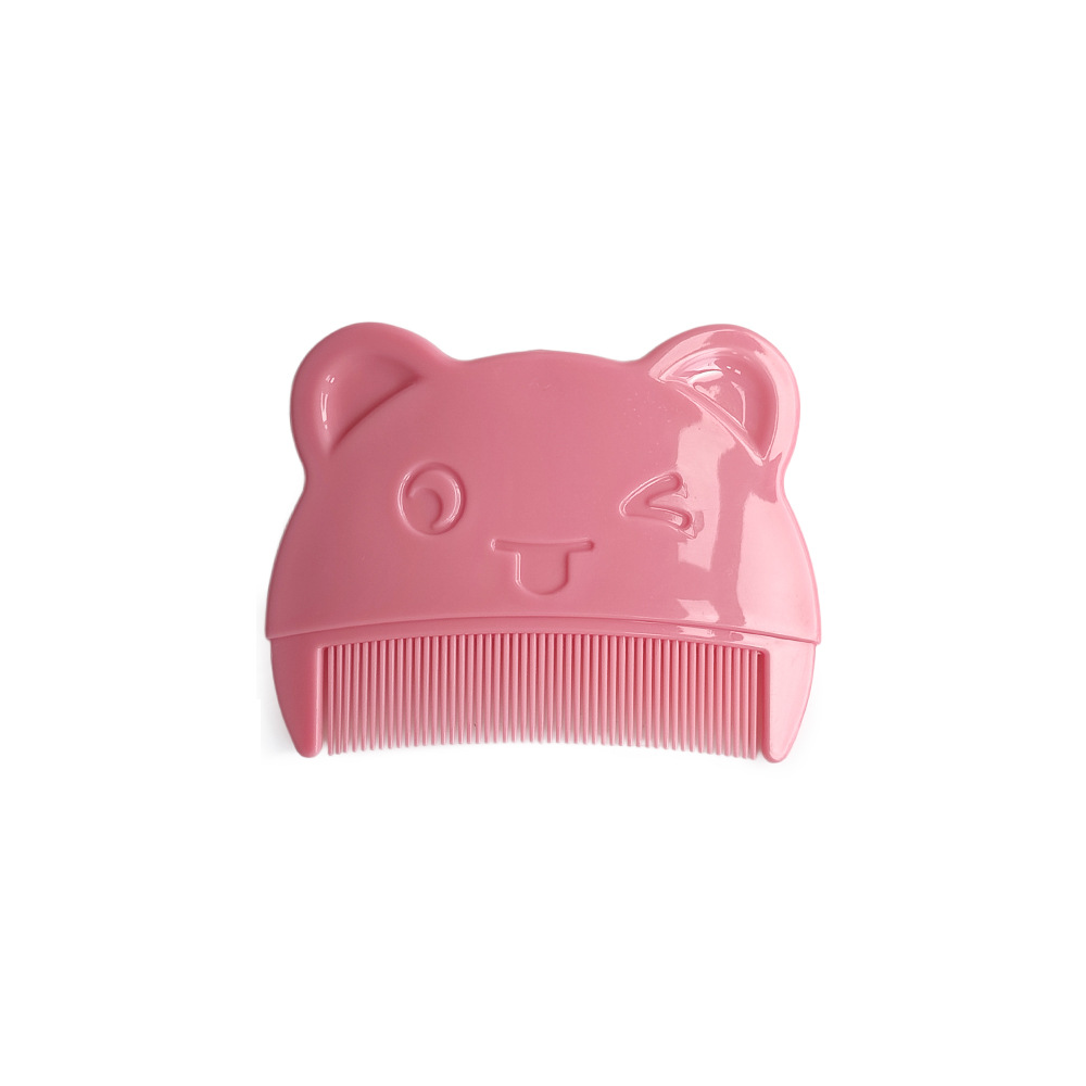 Peine de bebé con forma de dibujos animados Peine para bebés con tinea fetal Peine para niños pequeños Peine para champú Mini peine para recién nacidos