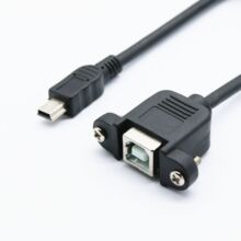 ����5P Mini USBתBFĸ��ӡ�ӳ���T��mini תUSB-Bĸ��������˿��