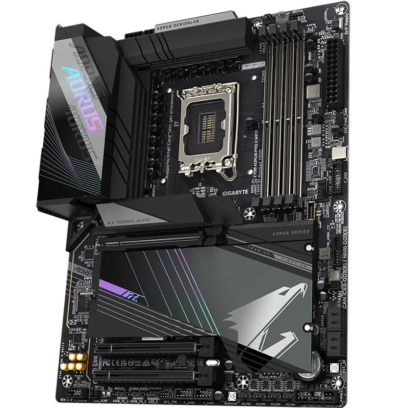 Подходит для материнской платы Gigabyte AORUS Z790 E-Sports Carved X WiFi7 черная, DDR5