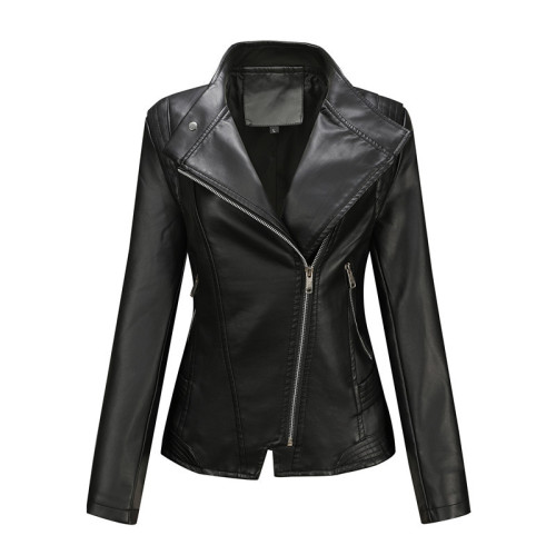Women's leather jacket