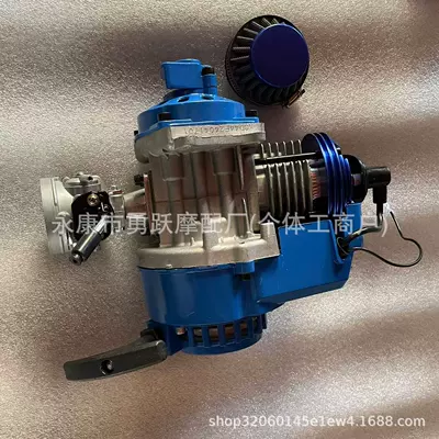 Modified small sports car Engine assembly