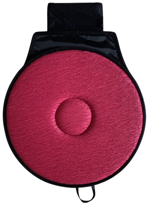Portable Cushion for Pregnant Women | Multi-function pad - single-ring-wine-red