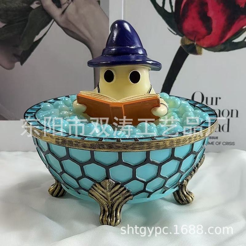 跨境亚马逊独立站树脂灯万圣节装饰树脂的摆件夜灯树脂工艺品摆件|undefined