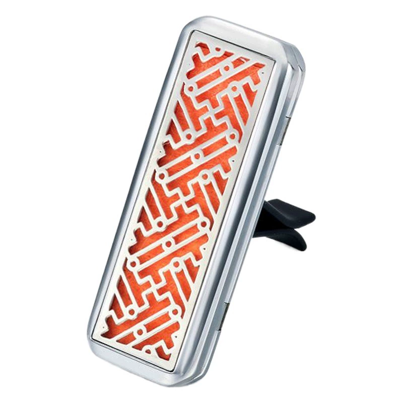 Духи диффузии квадратный автомобиль эфирного масла клип 316L нержавеющая сталь полые эфирного масла диффузии автомобиля воздуха на выходе клип