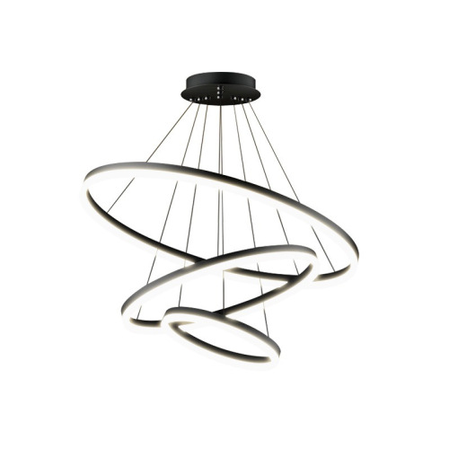 Circle chandelier living room lamp modern and simple  new style atmospheric household ring lamp restaurant lamp wholesale