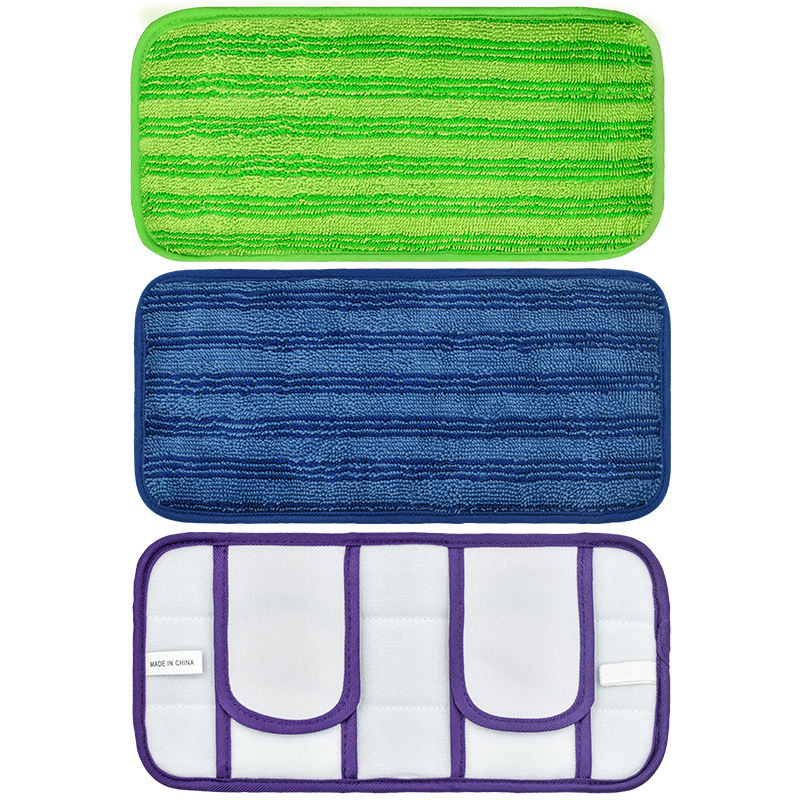 Compatible Swiffer Sweeper Adhesive Flat Mop Cloth 12inch Microfiber Mop Replacement