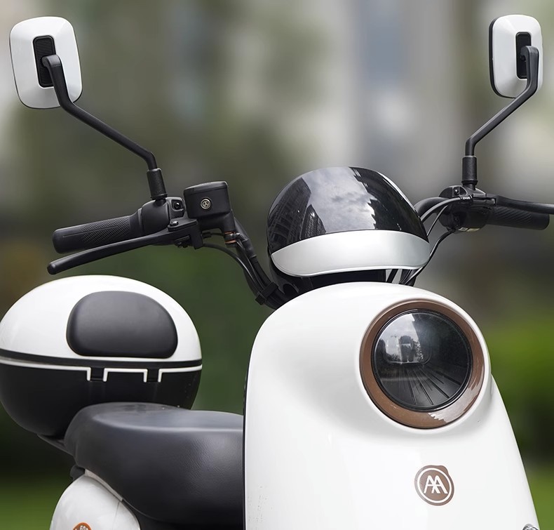 Electric Vehicle Rearview Mirror, Universal Reflective Mirror, High-Definition Convex Mirror, Square Bicycle Reversing Mirror
