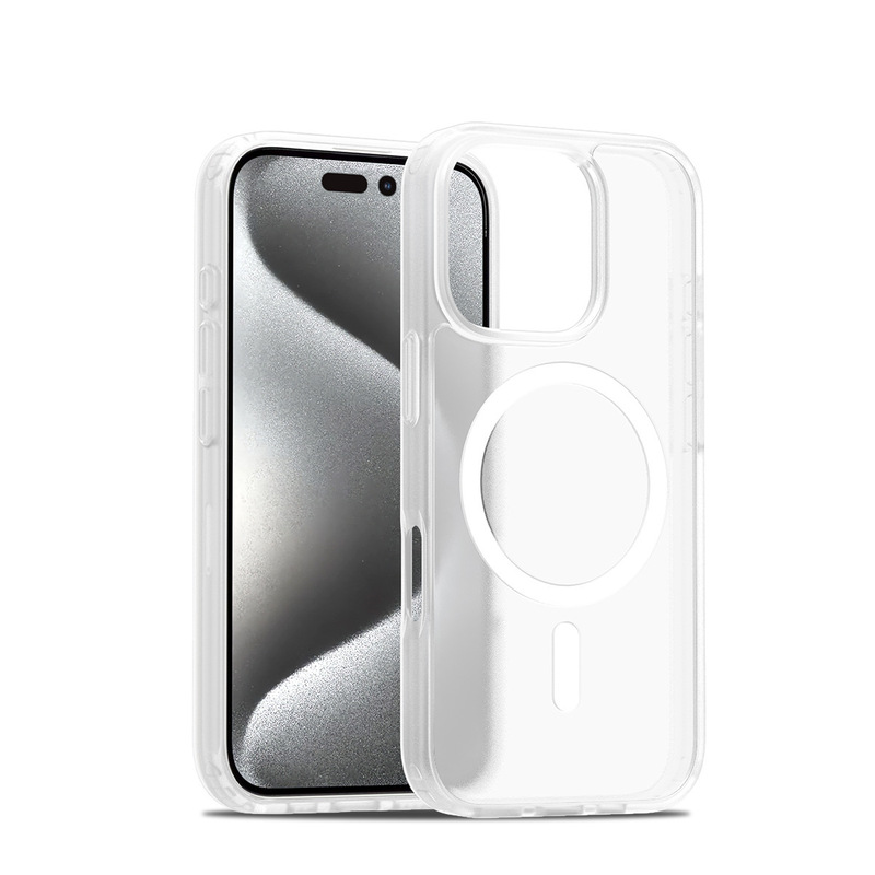 适用苹果新款iphone17promax手机壳二合一磁吸磨砂全包防摔保护套|undefined