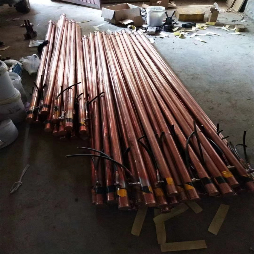 铜包钢绞线，接地棒  扁钢   焊接