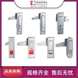 ESSENTRA/益升华 配电柜门锁配电箱锁 SR 5537按压杠杆式平面锁
