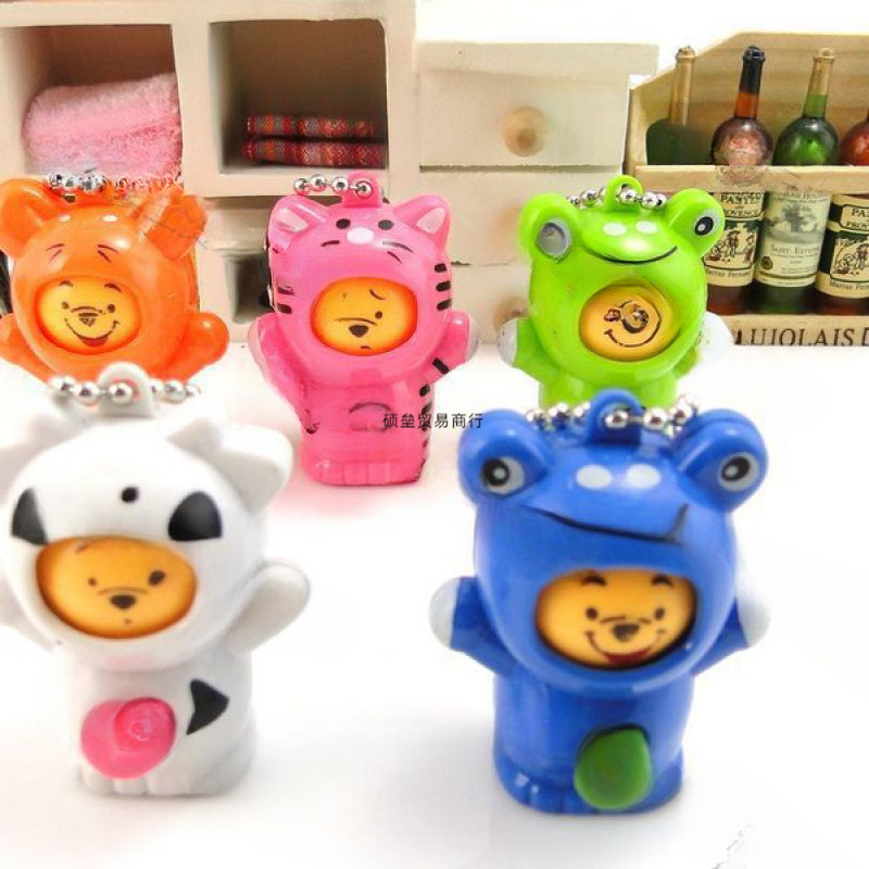 Empuje al por mayor pequeño regalo empuje pequeño regalo para niños luminoso debajo de un dólar escaneo de código de drenaje juguetes