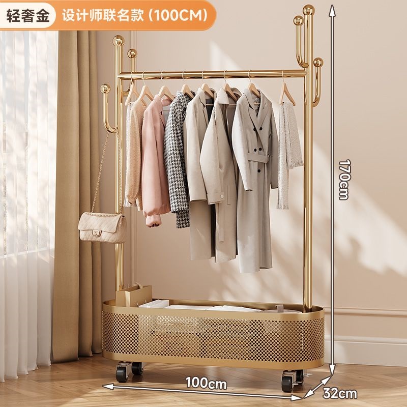 [익스클루시브 플래그십] 라이트 럭셔리 골드 100CM (타원형 + 유니버설 휠)