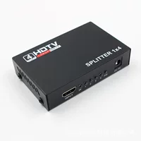 HDMI-разветвитель 1 в 4, высокое разрешение, видеосплиттер для 1 на 4 экрана