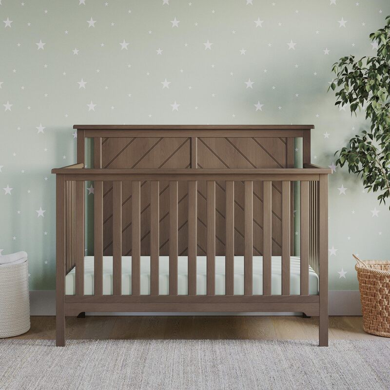 Crib Adjustable Mattress Size Standard for Baby Newborn Game Bed Small Space