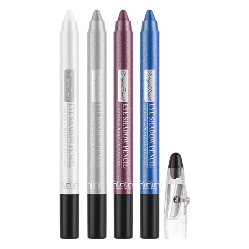 Cross-border eye shadow pen eye shadow stick eye shadow pen pearlescent eye shadow pen with pencil sharpener foaming pen eye makeup