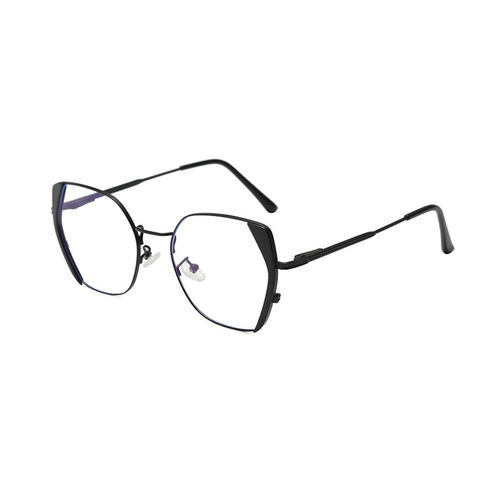 冬季时尚新款复古防蓝光TR金属镜框网红个性风潮大框眼镜可配度数