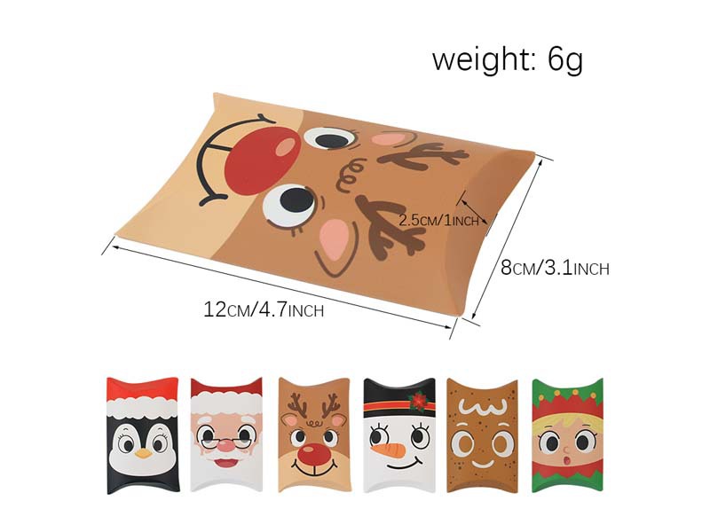 9g Weight Christmas Elk Party Candy Box