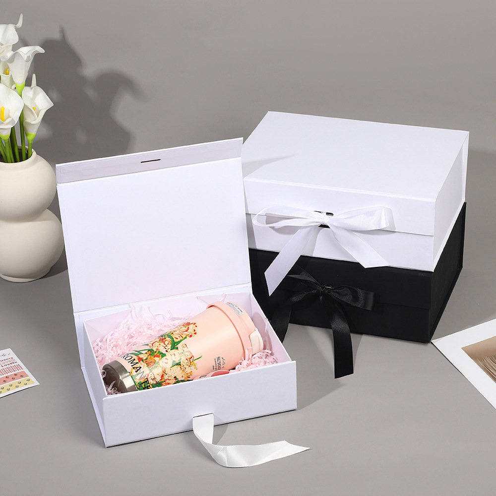 Caja plegable de una pieza de alta calidad, embalaje de regalo de vacaciones, caja de embalaje de joyería portátil de alta gama, caja de regalo de joyería