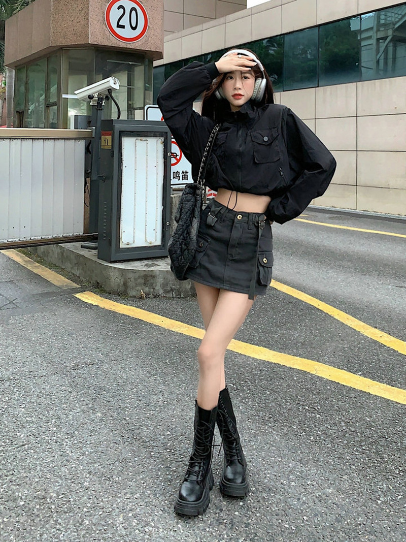 American Style Hooded Short Coat