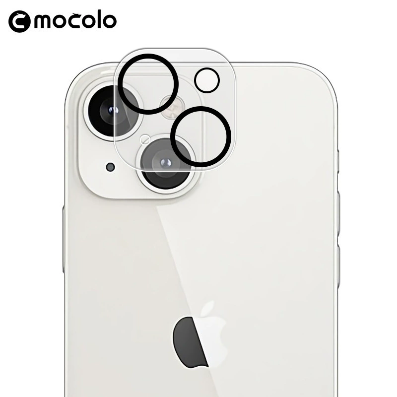 Защитное стекло для объектива камеры на iPhone (13/13 Pro/13 Pro Max/14/14 Pro/14 Pro Max), противоударное