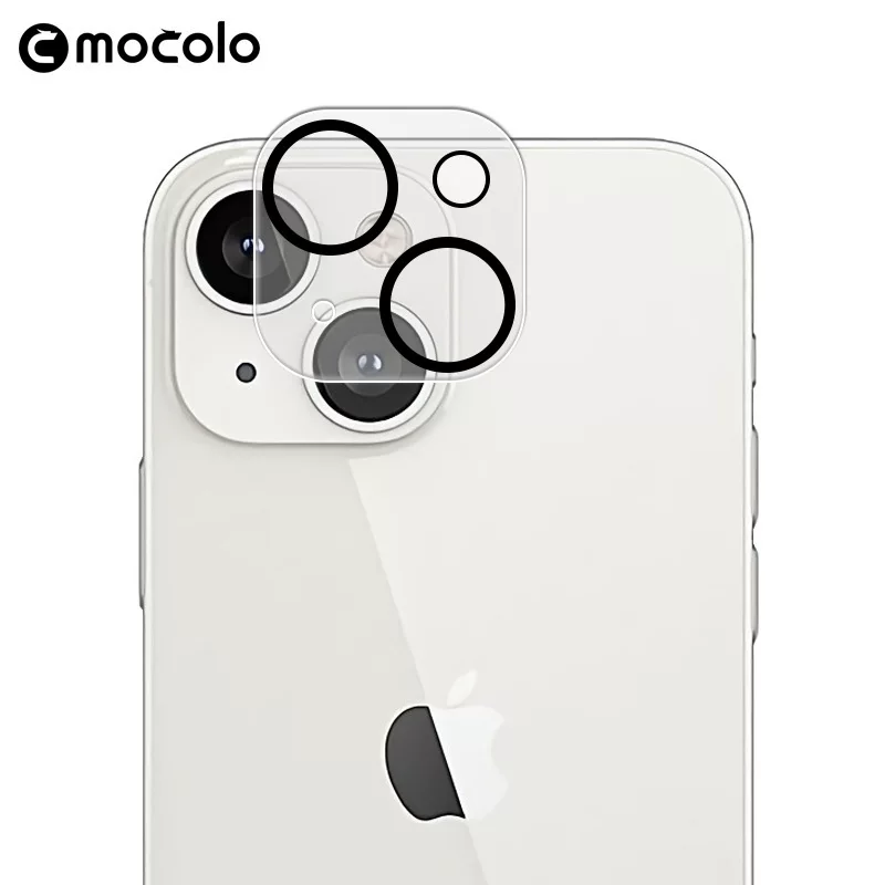 Защитное стекло для объектива камеры на iPhone (13/13 Pro/13 Pro Max/14/14 Pro/14 Pro Max), противоударное