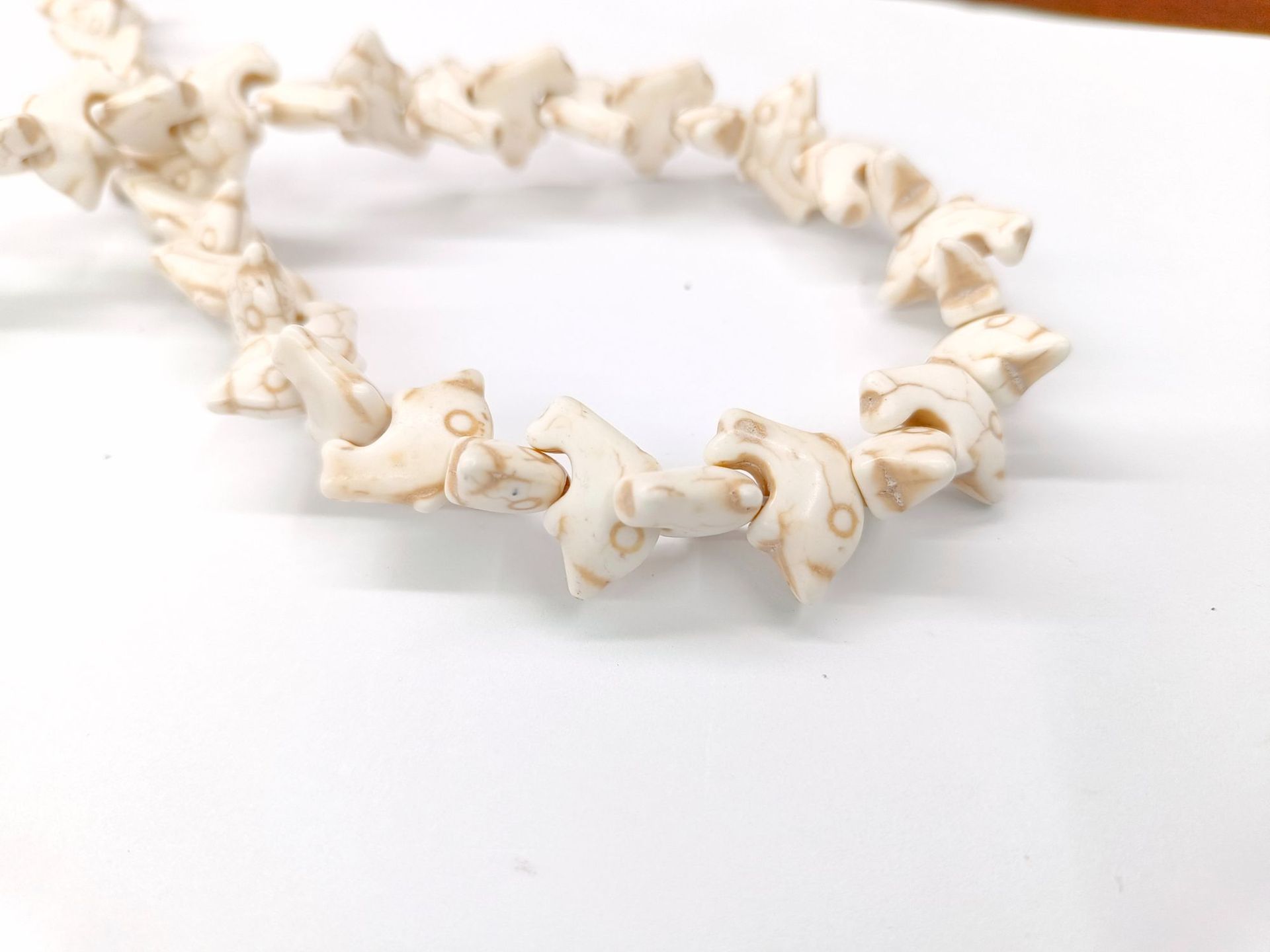 Turquesa delfín productos semiacabados cuentas sueltas accesorios DIY pescado pulsera collar pendientes fábrica al por mayor