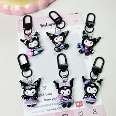 漫画のサーカスの米の少女の心の親友の贈り物のペンダントの包みの甘いキーホルダー