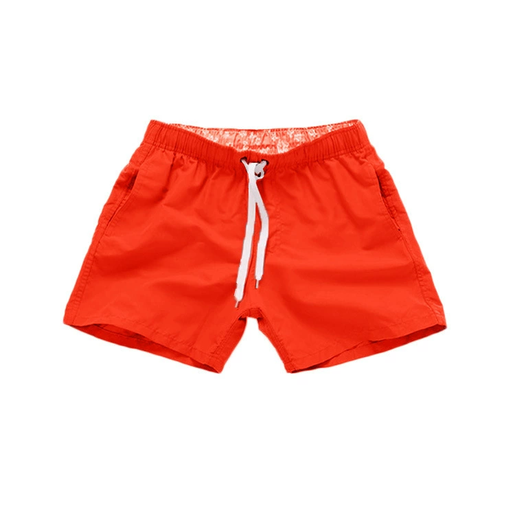 (Cross-border trading), beach solid trousers, shorts, polyester