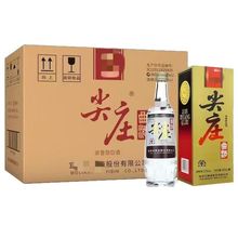 尖庄曲酒白标52度浓香型整箱12瓶纯粮食白酒整箱批发一件代发