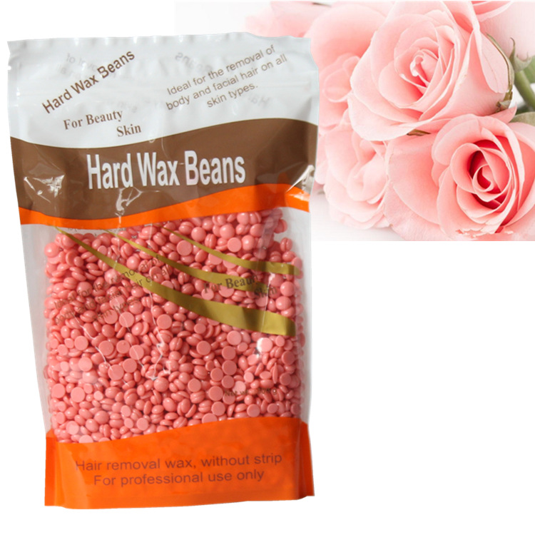 Venta al por mayor transfronteriza 300g de cera depilatoria sin papel cera dura sólida desgarrando cera dura cera depilatoria palo cera caliente traje de la máquina