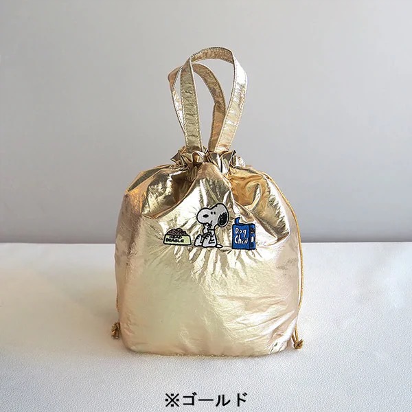 スポット日本製子犬断熱バッグランチバッグニッチデザイン刺繍ポータブル巾着ポケット