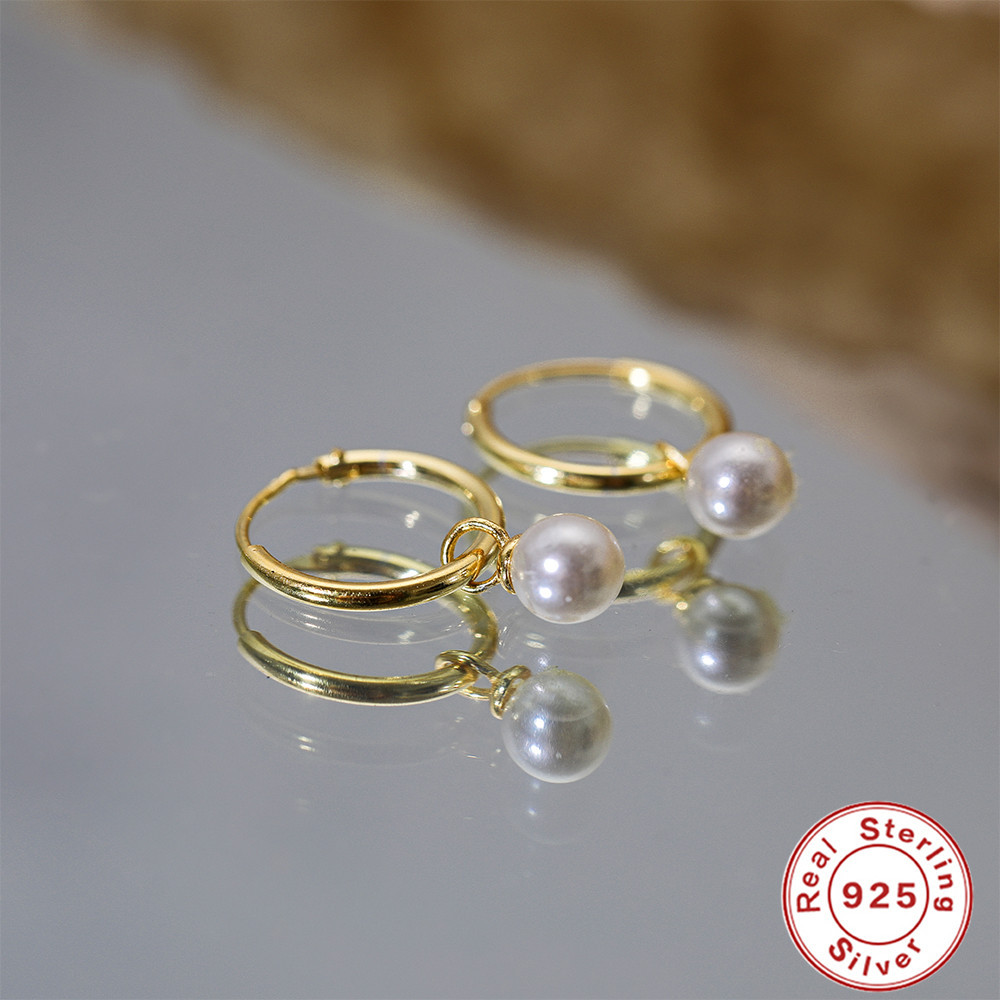 1g Weight 925 Sterling Silver Ear Needle Material 18K Gold Plated Plating Material Drop Earrings Classification 1 Pair Quantity Date, Tea Party Occasion 925 Sterling Silver Material Geometric Pattern All Seasons Season Women's Gender Elegant, Simple Style Style 1 Pair 18K Gold Plated 925 Sterling Silver 925 Sterling Silver Earrings Geometric Drop Earrings 68